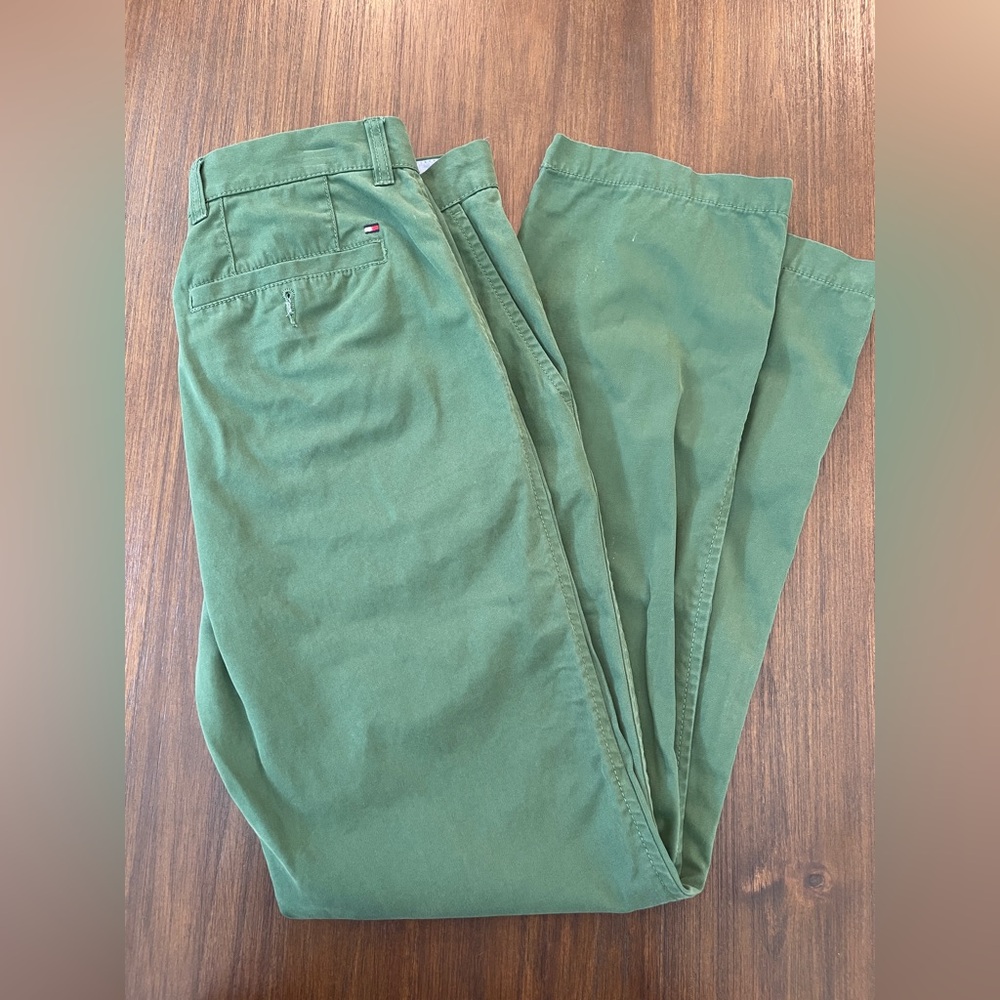Tommy Hilfiger Olive Chinos